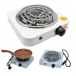 Fogareiro Elétrico Cooktop Camping 1 Boca 1000 watts 127v ou 220v