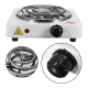 Fogareiro Elétrico Cooktop Camping 1 Boca 1000 watts 127v ou 220v