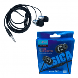 FON-8780 FONE DE OUVIDO COM FIO INOVA