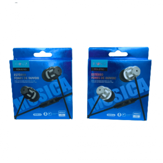 FON-8780 FONE DE OUVIDO COM FIO INOVA