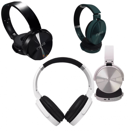 Fone De Ouvido Bluethooth Sem Fio Rádio Mp3