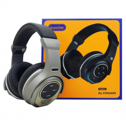Fone de Ouvido Bluetooth com Modo Caixa de Som Headset Sem Fio Original Basike Fon-6689