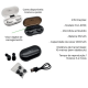 Fone de Ouvido Bluetooth Sem Fio TWS Wireless Intra Auricular Original Inova Basike