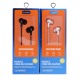 Fone de Ouvido com Fio intra-auricular