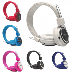 Fone De Ouvido Estéreo Headphone Dobrável Com Fio Celular Pc fone
