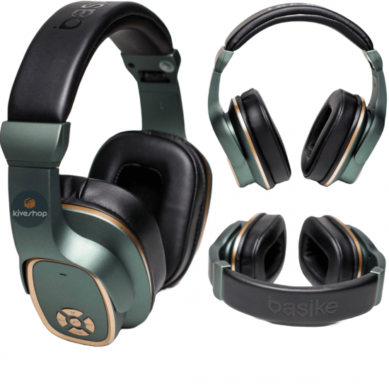 Fone de Ouvido Sem Fio Bluetooth Alto Falante Headphone Viva Voz Potente Grave