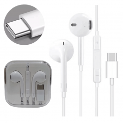 Fone De Ouvido Tipo C USB-C Som Alta Qualidade c/ Microfone Original