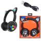 Fone Orelha De Gatinho Gato Headphone Bluetooth Led Sem Fio Com Microfone