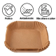 Forma De Airfryer Descartavel Antiaderente De Papel Cozinha Fritadeira Cozimento Protetor Forro Tapete