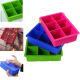 Forma De Silicone Gelo Cubo Grande 6 Cubos Drink Whisky Top