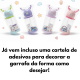 Garrafa copo De Alce Água Infantil Criança Portátil Com Canudo Desenho Fantasia Para Meninas Meninos