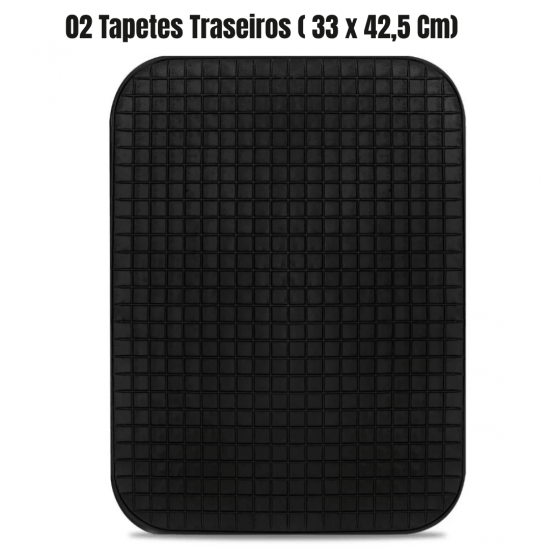 Tapete Automotivo Universal Carro Borracha Pvc