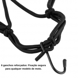 GB56026 ELASTICO BAGAGEIRO REDE PARA MOTO