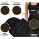 Cinta Modeladora com Velcro para Barriga Abdominal E Redutora Exercícios para Academia e com Redução De Medidas