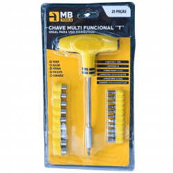 Jogo Chave Universal Boca T Profissional Serve Como Fenda/philips Excelente