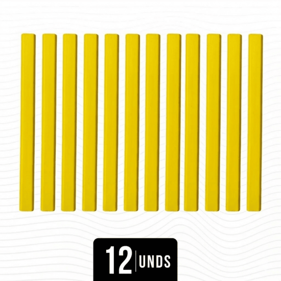 GB59209 CONJUNTO DE LAPIS DE MARCENEIRO C/ 12 PECAS