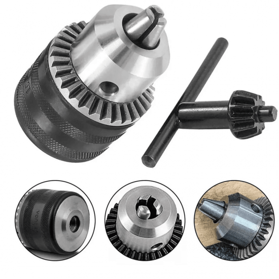 Mandril Para Furadeira Com Chave 1,5-10mm