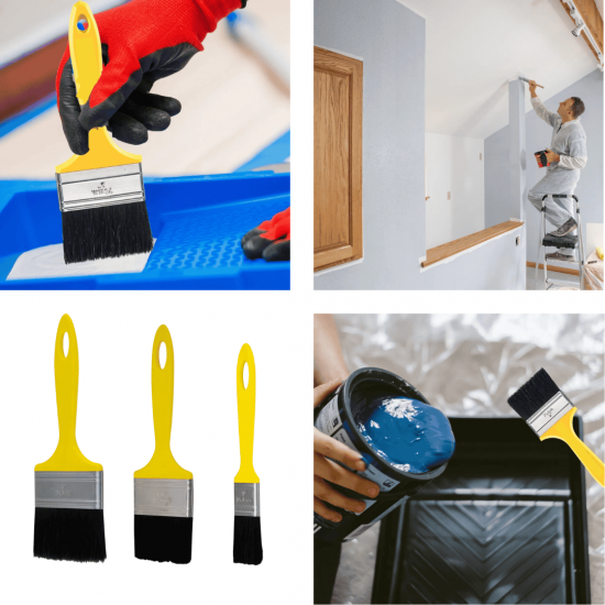 Pincel Trincha Para Construção Multiuso Pintura