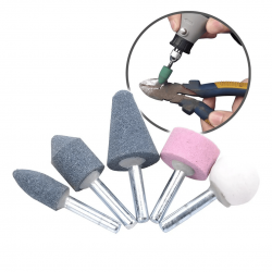 GB59354 JOGO DE PEDRAS DE MOAGEM COM 5 PECAS PARA MICRO RETIFICA