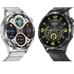 Relógio Inteligente NFC GT4 MAX AMOLED Freqüência Cardíaca Bluetooth SmartWatch