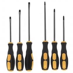 Jogo Chave De Fenda/Philips com 6 peças De Aço Profissional  Com Imã na Ponta