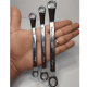 Jogo De Chave Estrela Estriada 6 Peças 8mm A 19mm Cor Cromado