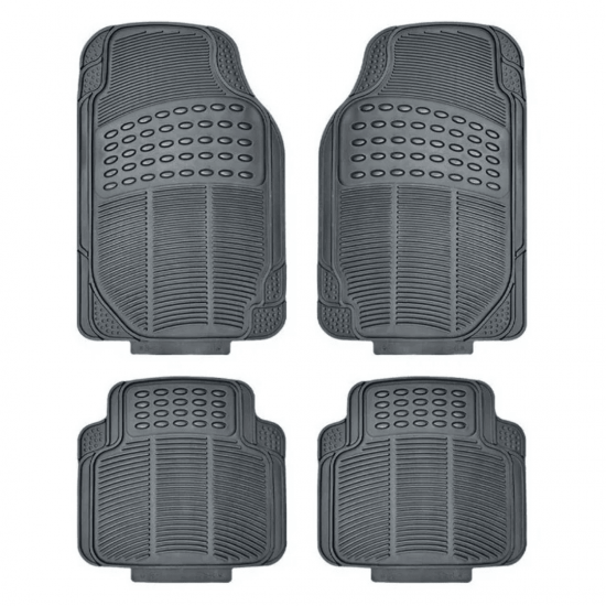 Jogo Tapete Carro Automotivo Borracha Universal 4 Peças