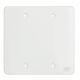 Kit 10 placa cega 4x4 branca