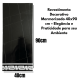 10 PCS Placas Adesivas Mármore preto Parede Autocolante 3D Porcelanato 40 cm x 90 cm Cobrindo 3.6m²