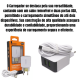 Kit 10 carregadores v8 android celular 2 entradas usb fonte tomada turbo rápida