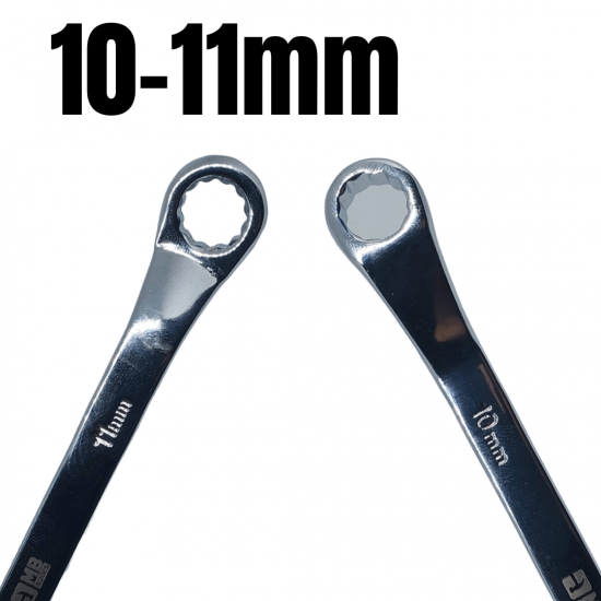 Kit 10 CHAVES ESTRELA ESTRIADA PROFISSIONAL 10 e 11mm