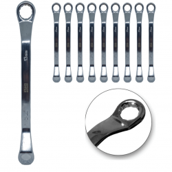 Kit 10 CHAVES ESTRELA ESTRIADA PROFISSIONAL 12 e 13mm