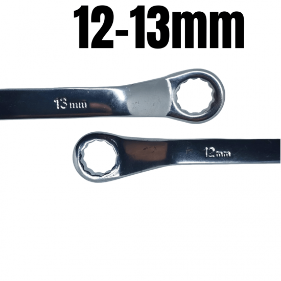 Kit 10 CHAVES ESTRELA ESTRIADA PROFISSIONAL 12 e 13mm