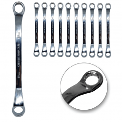 Kit 10 CHAVES ESTRELA ESTRIADA PROFISSIONAL 16 e 17mm