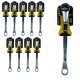 Kit 10 CHAVES ESTRELA ESTRIADA PROFISSIONAL 18 e 19mm