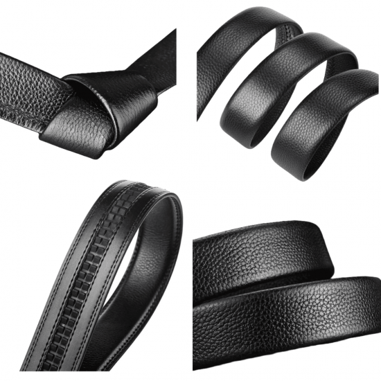 KIT 10 Cinto Masculino Social Em Couro Sintético Fivela Catraca Super Reforçada Resistente