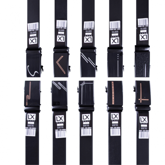 kit 10 Cintos Tradicional Luxo Social Masculino Em Couro Sintetico Com Catraca Reforçada Moda Social