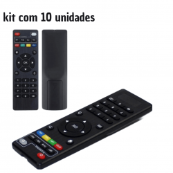 kit 10 Controle Remoto Tv Box 4k Mx9 Tx3 Tx9 Tx2 Mxq Pro