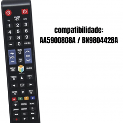 kit 10 Controle Remoto tv Lcd/led Samsung Smart Tv Função 3d/futebol
