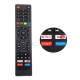 kit 10 Controle Remoto Tv Philco tecla netfllix Prime Video globoplay