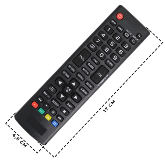 KIT 10 CONTROLES PARA TV LCD 32ln540b 42ln5400 50ln540