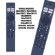 kit 10 Controles Remoto Para TV Philips Smart Uhd 4k serie 7900 Ambilight 50PUG7406/78