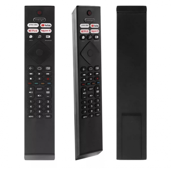kit 10 Controles Remoto Para TV Philips Smart Uhd 4k serie 7900 Ambilight 50PUG7406/78