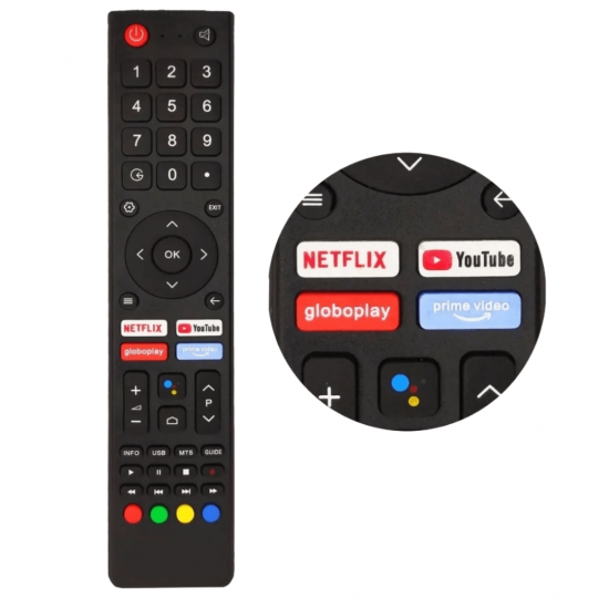 kit 10 CONTROLES REMOTO TV PHILCO SMART GCBLTV02AIBBT