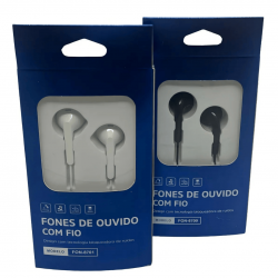 KIT 10 FON-8700 FONE DE OUVIDO INOVA