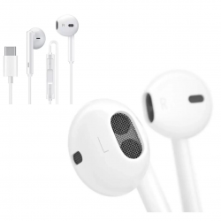 kit 10 Fones de ouvido tipo c usb-c som alta qualidade c/ microfone original