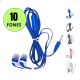Kit 10 Fones inova com microfone de saquinho