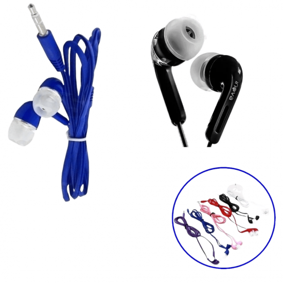 Kit 10 fones inova sem microfone de saquinho