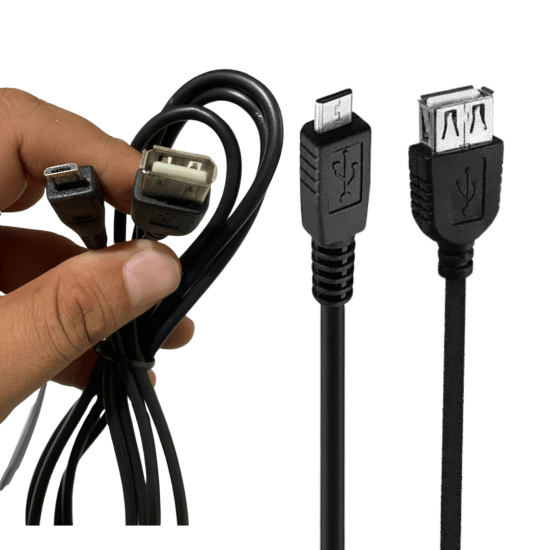 kit 10  MC17620-4 CABO ADAPTADOR MICRO USB, V8, OTG 1.5M