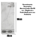 kit 10 PCS Placas Adesivas Mármore Parede Autocolante 3D Porcelanato 40 cm x 90 cm Cobrindo 3.6m²